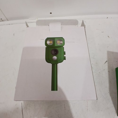 3FREE ANIMAL REPELLER ULTRASONIC SOLAR POWER BIRD DOG CAT SKUNK DEER RACCOON REPELLENT - 19" - GREEN image 4