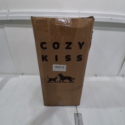 COZY KISS DOG STAIRS WITH STORAGE, 4-STEP WIDER STURDY DOG STEPS - 180 LBS MAX - 22" - BEIGE image 5