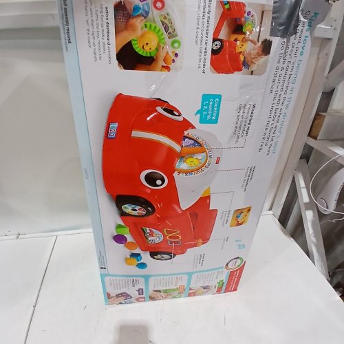 FISHER-PRICE LAUGH & LEARN CRAWL AROUND SMART STAGES CAR, STATIONARY PLAY CENTER FOR BABIES AND TODDLERS - RED (MODEL: GHK00-9993) image 6