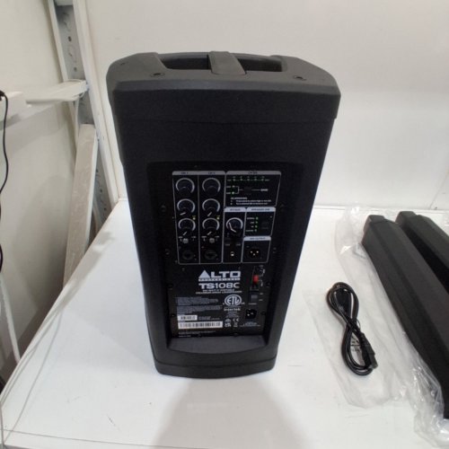 ALTO POWERED COLUMN ARRAY PA SPEAKER SYSTEM WITH 3-CHANNEL DIGITAL MIXER - BLUETOOTH AND APP CONTROL - 600W - 8" SUBWOOFER - BLACK (MODEL: TS108C) image 8