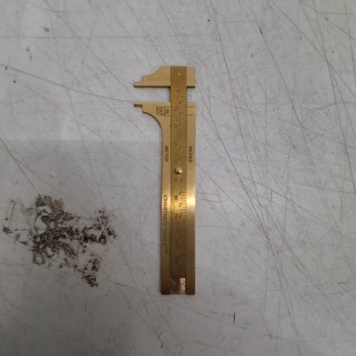 LEE VALLEY TOOLS BRASS CALIPER - BRASS (MODEL: 09A0117) image 2
