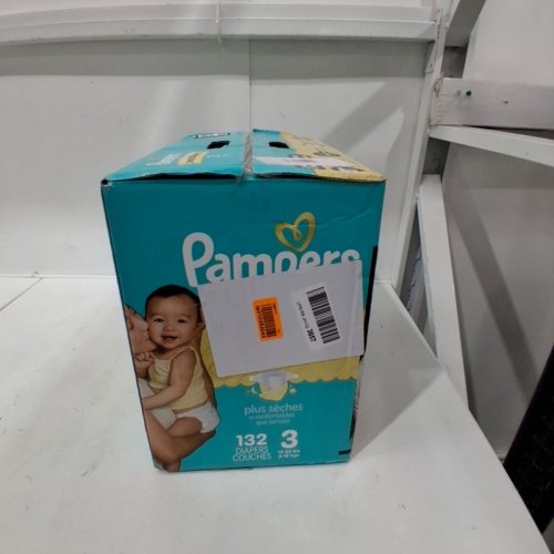 132PK PAMPERS SWADDLERS DIAPERS - SIZE 3 (1326LB) image 2