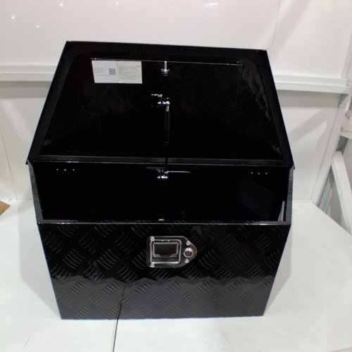 ALUMINUM HEAVY DUTY TRAILER TONGUE TOOLBOX - 39" X 15.5" X 12.25" - BLACK (MODEL: JL-TB09-6) image 2