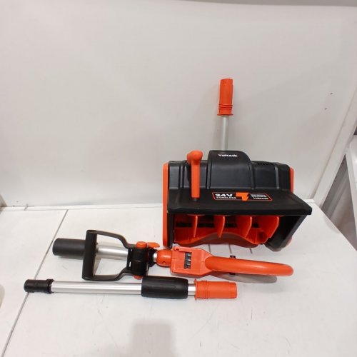 VOLTASK CORDLESS ELECTRIC SNOW SHOVEL *TOOL ONLY* - 13" - 24V BLACK/ORANGE (MODEL: CSS001-130OR-CAVK) image 4