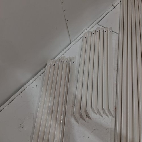 24PC ART3D PRE-CUT READY TO ASSEMBLE MOLDING TRIM - (14) 23", (4) 48", (6) 56.3" - WHITE image 3