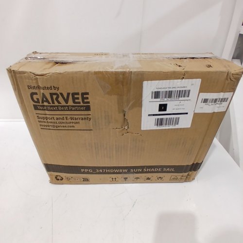 GARVEE TRIANGLE SUN SHADE SAIL - 12FT - GREY (MODEL : PPG_347W8W) image 4