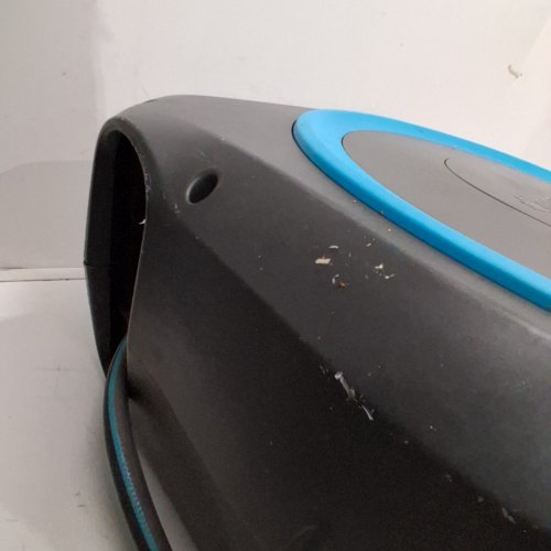 GARDENA FROST-PROOF WALL-MOUNTED AUTO-RETRACTABLE HOSE REEL - 115FT - BLACK/TURQUOISE (MODEL: 18630-37) image 4