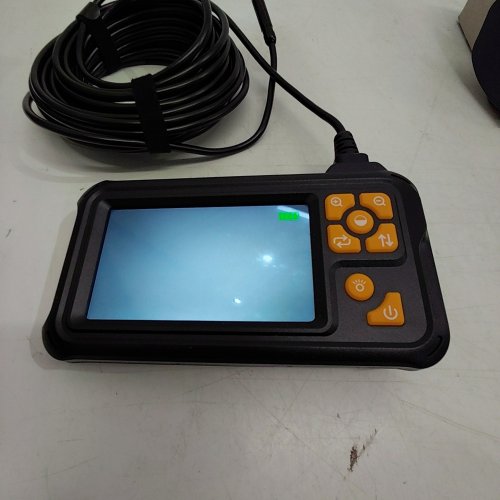 LIGHTSWIM INDUSTRIAL HD DIGITAL BORESCOPE ENDOSCOPE INSPECTION CAMERA - 1080P HD, 4.3" IPS, IP67 WATERPROOF, 8 LED LIGHTS 16.5FT SEMI-RIGID CABLE - BLACK (MODEL: P100) image 2
