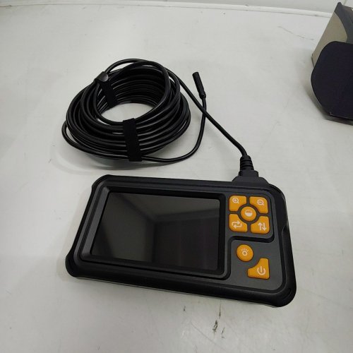 LIGHTSWIM INDUSTRIAL HD DIGITAL BORESCOPE ENDOSCOPE INSPECTION CAMERA - 1080P HD, 4.3" IPS, IP67 WATERPROOF, 8 LED LIGHTS 16.5FT SEMI-RIGID CABLE - BLACK (MODEL: P100) image 3