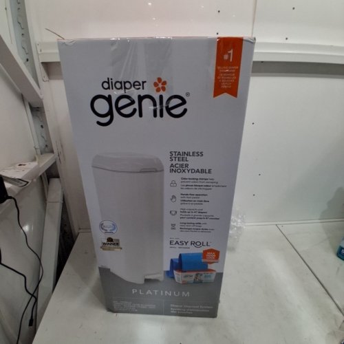 DIAPER GENIE PLATINUM DIAPER PAIL - 27" - WHITE image 4