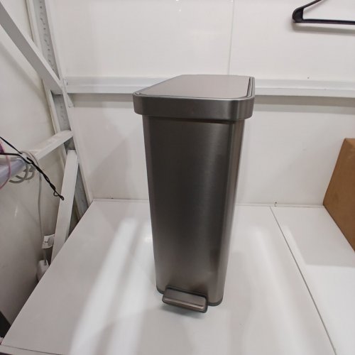 EKO HUDSON SLIM SOFT-CLOSE TRASH CAN - 50L - GUNMETAL image 2