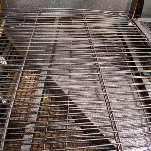 GARVEE LARGE INDOOR METAL BIRD CAGE WITH PLAY TOP AND ROLLING STAND - 18" X 61" - DARK GRAY - (MODEL: PPS_333DVD65) image 7