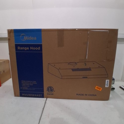 MIDEA UNDER CABINET CONVERTIBLE SLIM RANGE HOOD - 30" - 60HZ - 120V - 65DPA - SILVER - (MODEL: MVU30W4AST) image 5