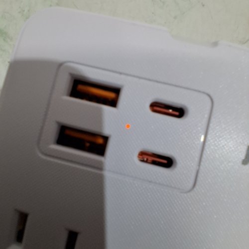 JCBLAON SURGE PROTECTOR POWER STRIP EXTENSION BAR WITH 6 OUTLETS, 3 USB PORTS (1 USB-C), 3 SIDE OUTLETS & FLAT PLUG - 1250W - 5FT - WHITE (MODEL: QT660-CU) image 2
