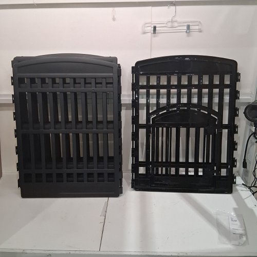 IRIS USA 8-PANEL DOG PEN WITH DOOR - WHITE - (MODEL: CI-908E) image 2