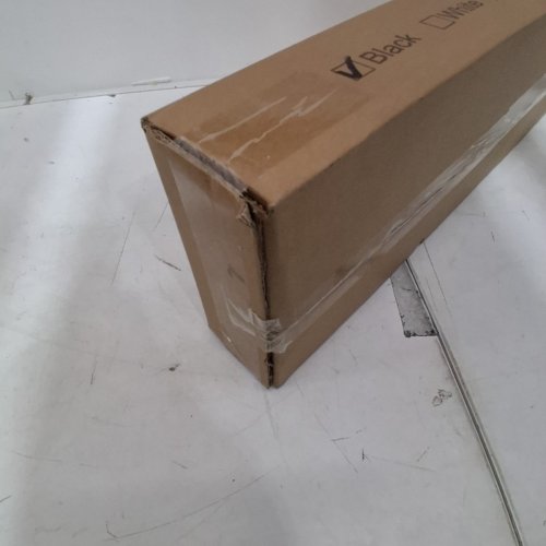 2PK PREMIUM WOOD LARGE FLOATING SHELVES - 27.5" X 6.5" - BLACK image 4