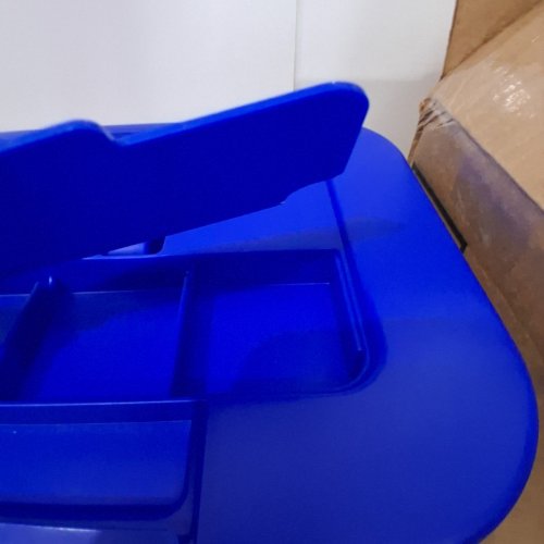 FELLOWES BANKERS BOX HEAVY DUTY PORTABLE PLASTIC FILE BOX LETTER SIZE (MODEL: 0086304) image 3