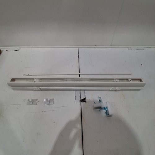 DEZ FURNISHINGS CORDLESS NO TOOLS MAGNET MINI BLINDS - 25"X42" - WHITE (MODEL: 1DWT250420) image 3