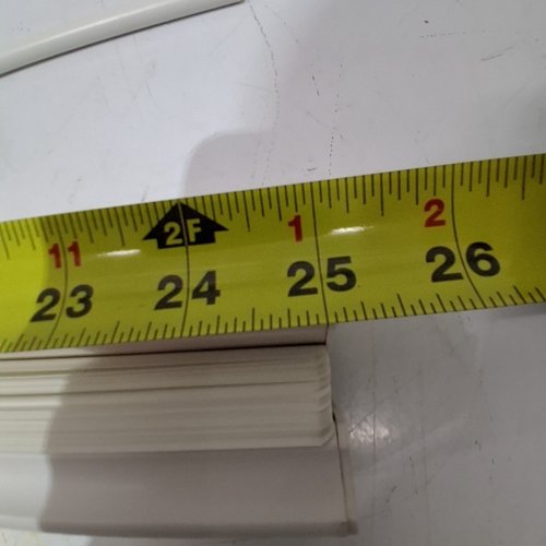 DEZ FURNISHINGS CORDLESS NO TOOLS MAGNET MINI BLINDS - 25"X42" - WHITE (MODEL: 1DWT250420) image 5