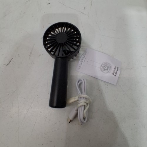 MINI HANDHELD 3-SPEED COMPACT FAN - BLACK (MODEL: M30) image 3
