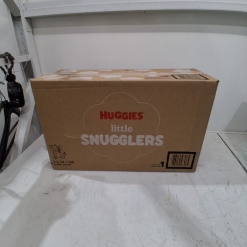 198PK HUGGIES LITTLE SNUGGLERS BABY DIAPERS - SIZE 1 (UP TO 14LB) - DISNEY WINNIE THE POOH (MODEL: 56308) image 2