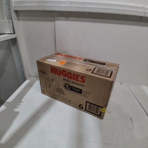 108PK HUGGIES LITTLE MOVERS OUTSTANDING ACTIVE FIT DISPOSABLE BABY DIAPERS - SIZE 6 (28-44LBS) image 5