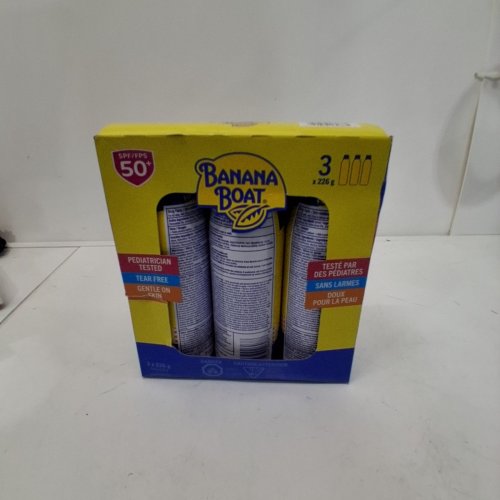 3PK BANANA BOAT TEAR FREE SPRAY SUNSCREEN SPF 50 - 226G/EACH image 2