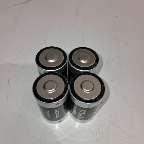 4PK TITUS LITHIUM BATTERIES - D SIZE, 3.6 V, 19000 MAH (MODEL: ER34615) image 3