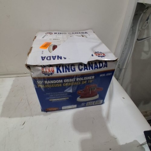 KING CANADA RANDOM ORBIT POLISHER - 110V - 10" (MODEL: 8301) image 5