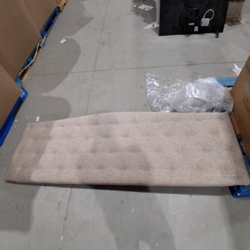 NORTHRIDGE HOME UPHOLSTERED HEADBOARD - KING - BEIGE (ITEM: 9BX02U1HBK) image 4