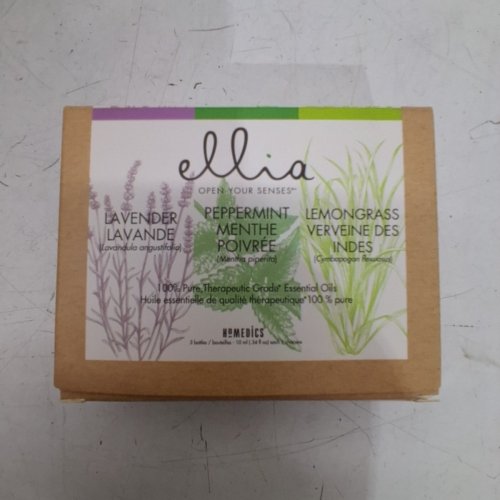 3PC ELLIA LAVENDER PEPPERMINT LEMONGRASS ESSENTIAL OIL SET - 10 ML EACH image 2