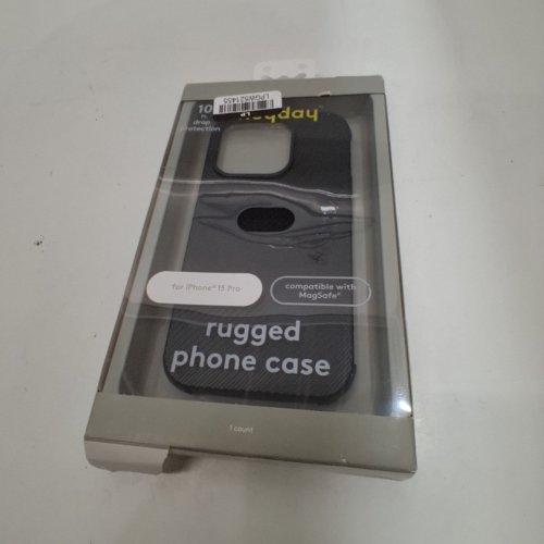 HEYDAY RUGGED MAGSAFE PHONE CASE FOR IPHONE 15 PRO - BLACK image 2