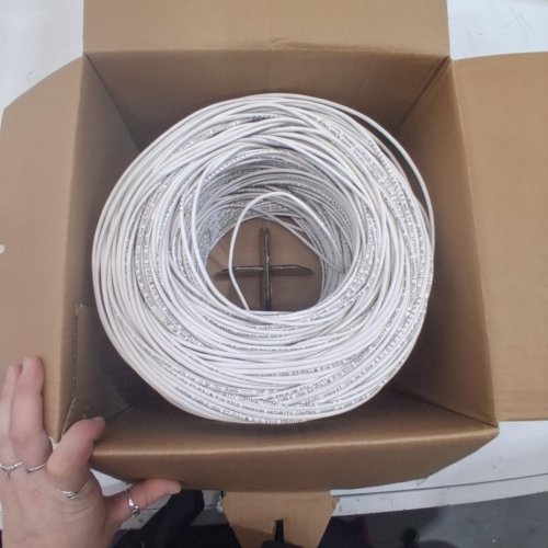 SYSTON SHIELDED SECURITY SOUND CONTROL CABLE - CMP FT6 - 22/4 GAUGE 1000FT - WHITE (MODEL: 5318C-SP-WH-1000) image 3