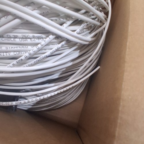 SYSTON SHIELDED SECURITY SOUND CONTROL CABLE - CMP FT6 - 22/4 GAUGE 1000FT - WHITE (MODEL: 5318C-SP-WH-1000) image 4