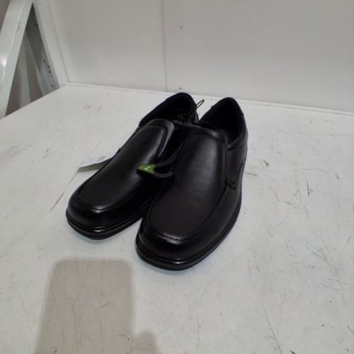GEORGE MENS SLIP ON DRESS SHOES - SIZE 7 - BLACK image 3