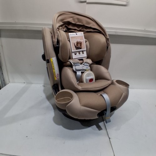 CYBEX GOLD CALLISTO G 360 ROTATING ALL-IN-ONE CONVERTIBLE CAR SEAT WITH SAFETY ASSURE PROTECTION SYSTEM - 120LBS MAX - ALMOND BEIGE (MODEL: 524000601) image 3