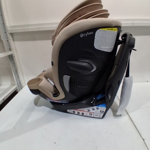 CYBEX GOLD CALLISTO G 360 ROTATING ALL-IN-ONE CONVERTIBLE CAR SEAT WITH SAFETY ASSURE PROTECTION SYSTEM - 120LBS MAX - ALMOND BEIGE (MODEL: 524000601) image 5