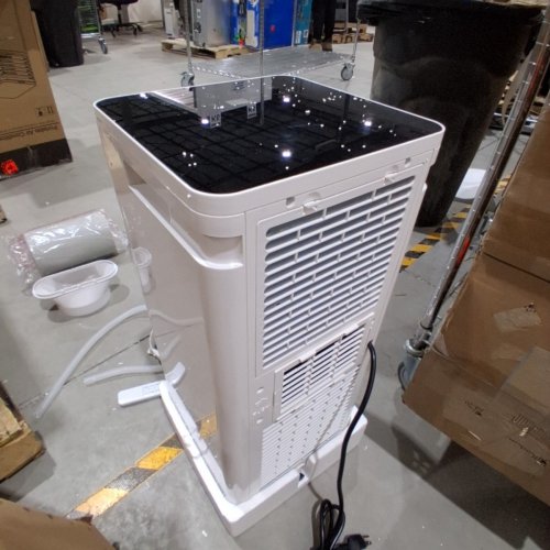 3-IN-1 MOBILE AIR CONDITIONER WITH EXHAUST HOSE - 10000BTU - WHITE (MODEL: XKA04-10K) image 3