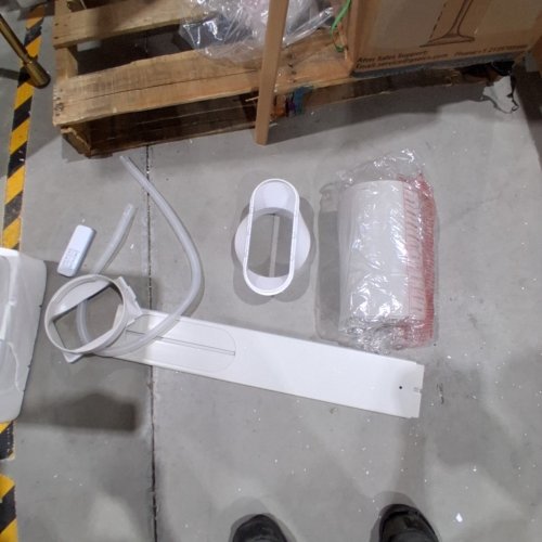 3-IN-1 MOBILE AIR CONDITIONER WITH EXHAUST HOSE - 10000BTU - WHITE (MODEL: XKA04-10K) image 4