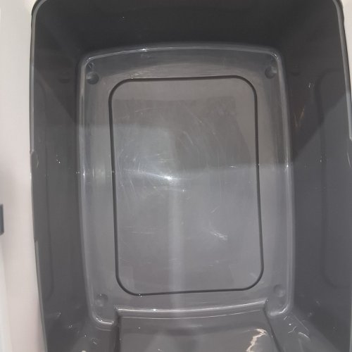 LITTER GENIE CAT LITTER BOX WITH SHIELD AND SCOOP- GREY (MODEL:500423) image 3