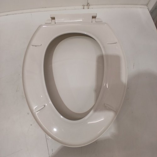 GARVEE ELONGATED SOFT CLOSE EASY CLEAN PLASTIC TOILET SEAT - 19" - WHITE - (MODEL: PHO_11GXK800) image 3