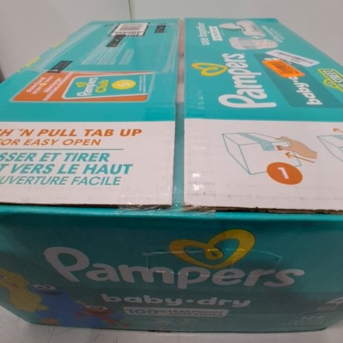 144PK PAMPERS BABY-DRY DISPOSABLE DIAPERS - SIZE 4 (22-37LBS) - SESAME STREET image 3