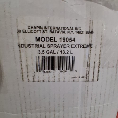 CHAPIN EXTREME INDUSTRIAL CONCRETE OPEN HEAD SPRAYER - 3.5GAL - RED (MODEL: 19054) image 4