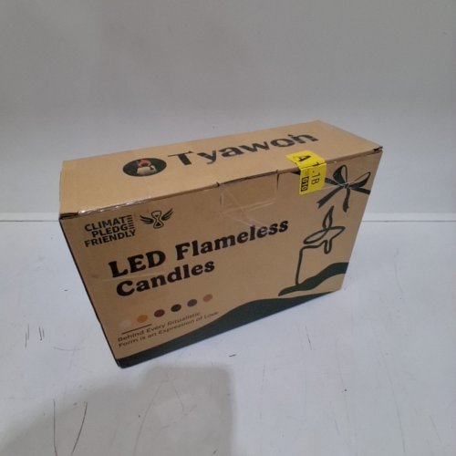3PC GOLDPRICE LED FLAMELESS BATTERY OPERATED CANDLES - 4" 5" 6" - GREY image 4