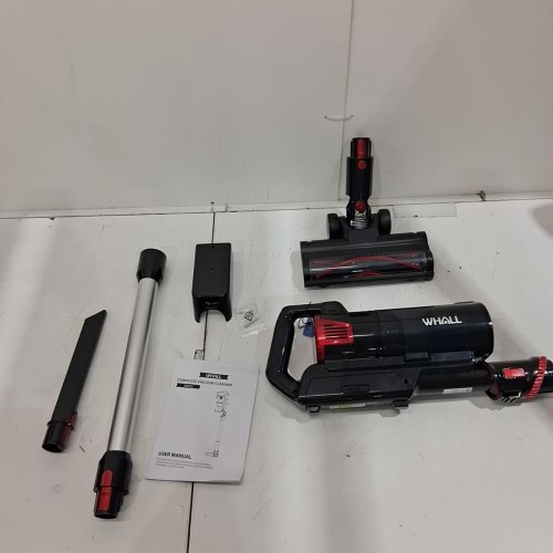 WHALL CORDLESS STICK VACUUM CLEANER - BLACK/RED- KSY11 image 3