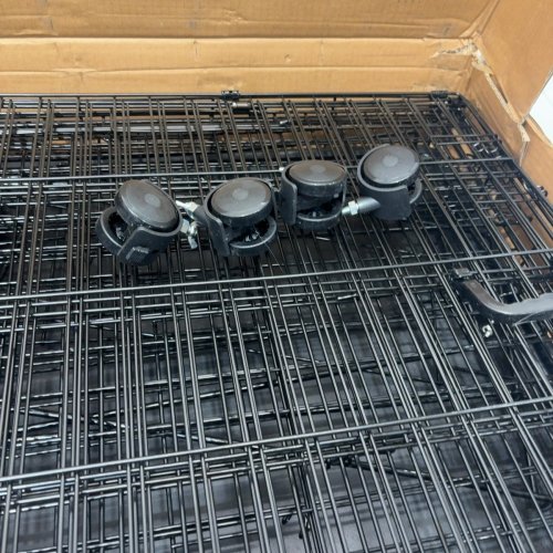 AMAZONBASICS 3-TIER CAT CAGE PLAYPEN image 4
