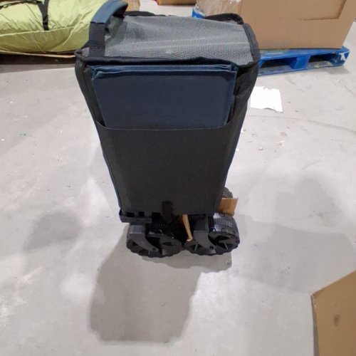 BPS BIG OUTDOORSMAN ALL-TERRAIN FOLDABLE WAGON - 225LB CAPACITY - BLACK / GREY (MODEL: TR-21814/331268) image 2