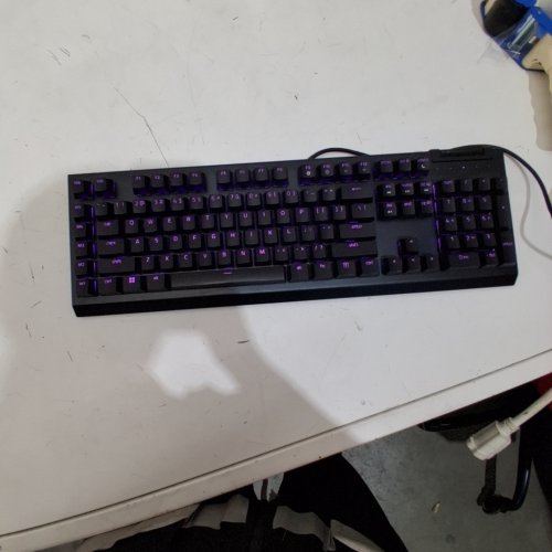 RAZER BLACKWIDOW V4 X - MECHANICAL GAMING KEYBOARD WITH GREEN SWITCHES LINEAR & SILENT - 6 DEDICATED MACRO KEYS - CHROMA RGB - DOUBLESHOT ABS KEYCAPS - MEDIA CONTROLS - SOUND DAMPENING & STABILIZERS (MODEL: RZ03-0470) image 2