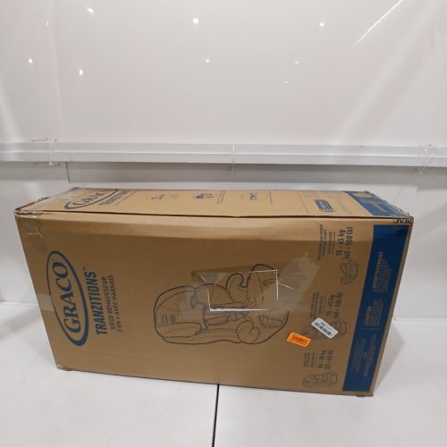GRACO TRANZITIONS 3-IN-1 HARNESS BOOSTER SEAT - 22-100LBS - PROOF BLACK (MODEL: 2035724) image 8