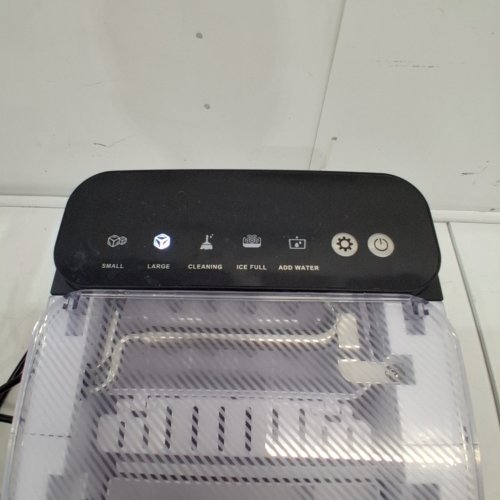 EUHOMY COUNTERTOP ICE MAKER WITH ICE SCOOP AND BASKET - MAKES 26.5LB / DAY - BLACK (MODEL: IM021-B1) image 2